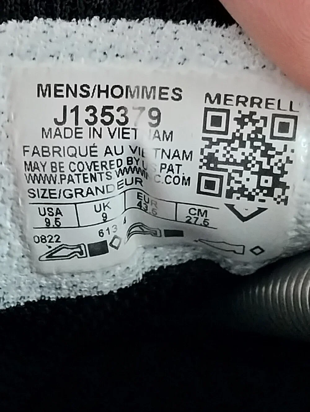 Pre-owned Merrell Trail Glove 6